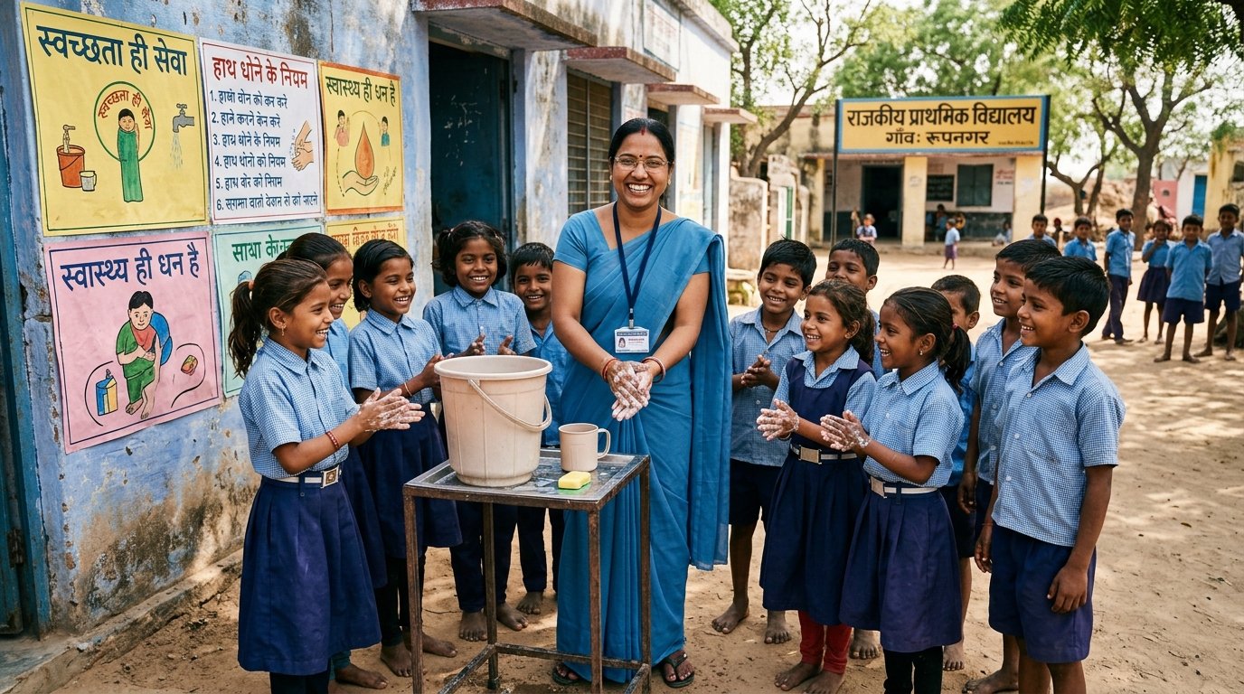 School Children Hygiene Awareness Drive
